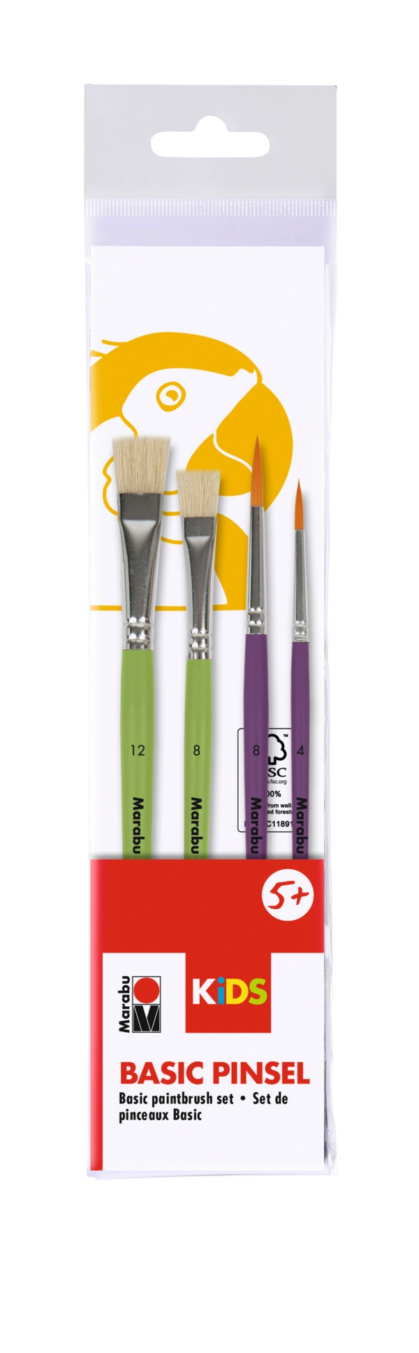 Marabu KiDS Brush-Set Basic