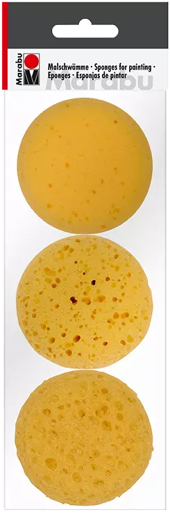 Marabu sponge for painting