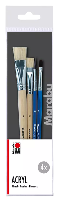 Marabu Brush-Set Acryl