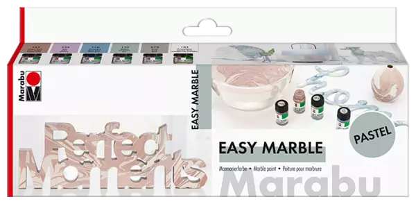 Marabu easy marble set PASTEL