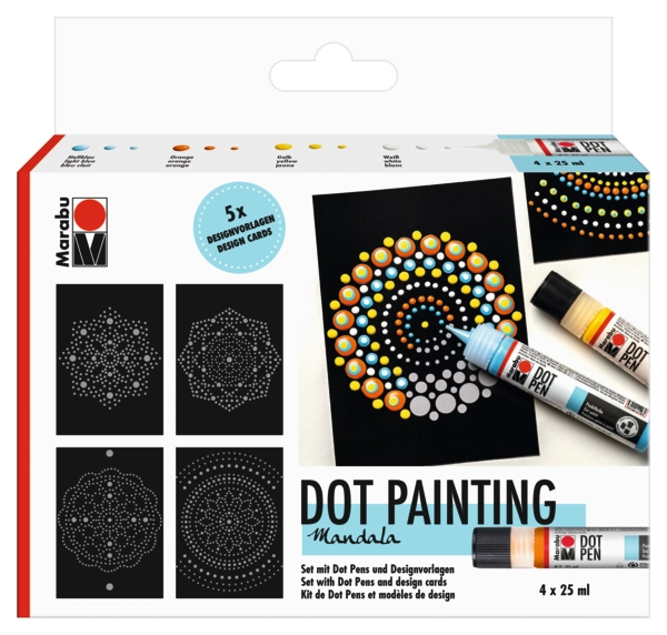 Marabu Dot Pen Set "Mandala"