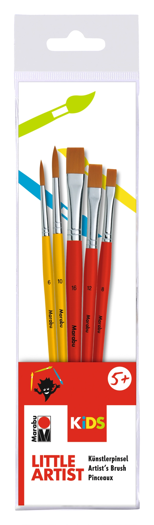 Marabu KiDS Little Artist Artist’s brush set