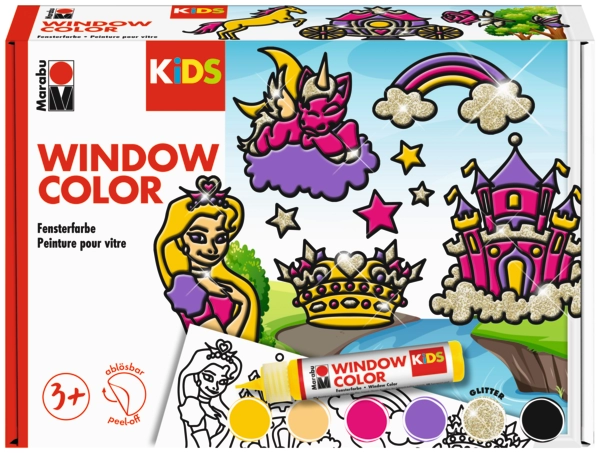 Marabu KiDS Window Color Set "Princess"